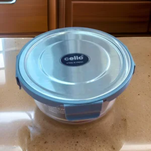 Cello Steel-0 Fresh BoroSilicate Round Container