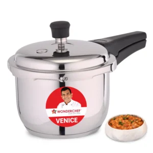 Venice Stainless-steel Pressure Cooker | 3L | Outer Lid