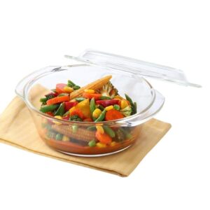 Round Casserole with lid 1L | 1.5L |  2L | 2.5L