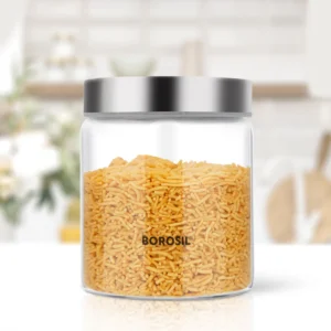 Endura Airtight Glass Jar| SS Lid| Screw Top | 350ml | 600ml | 900ml | 1200ml