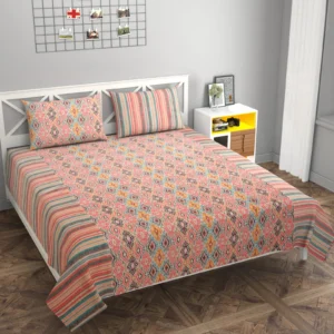 Cotton Velvet Bedsheet (102"X102") TH0014