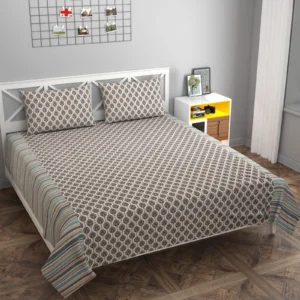 Cotton Velvet Bedsheet (102"X102") TH0013