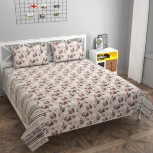 Cotton Velvet Bedsheet (102"X102") TH0011
